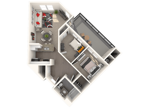 Maybeck Floor Plan at 55+ FountainGlen Temecula, Temecula, CA